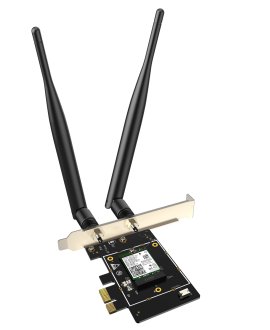 TENDA E33 E33 AX5400 Tri-band Gigabit Wi-Fi 6E PCI-E Adapter