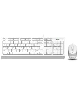 A4 TECH F1010-BEYAZ F1010 Kablolu Q TR Multimedya Klavye Mouse Set