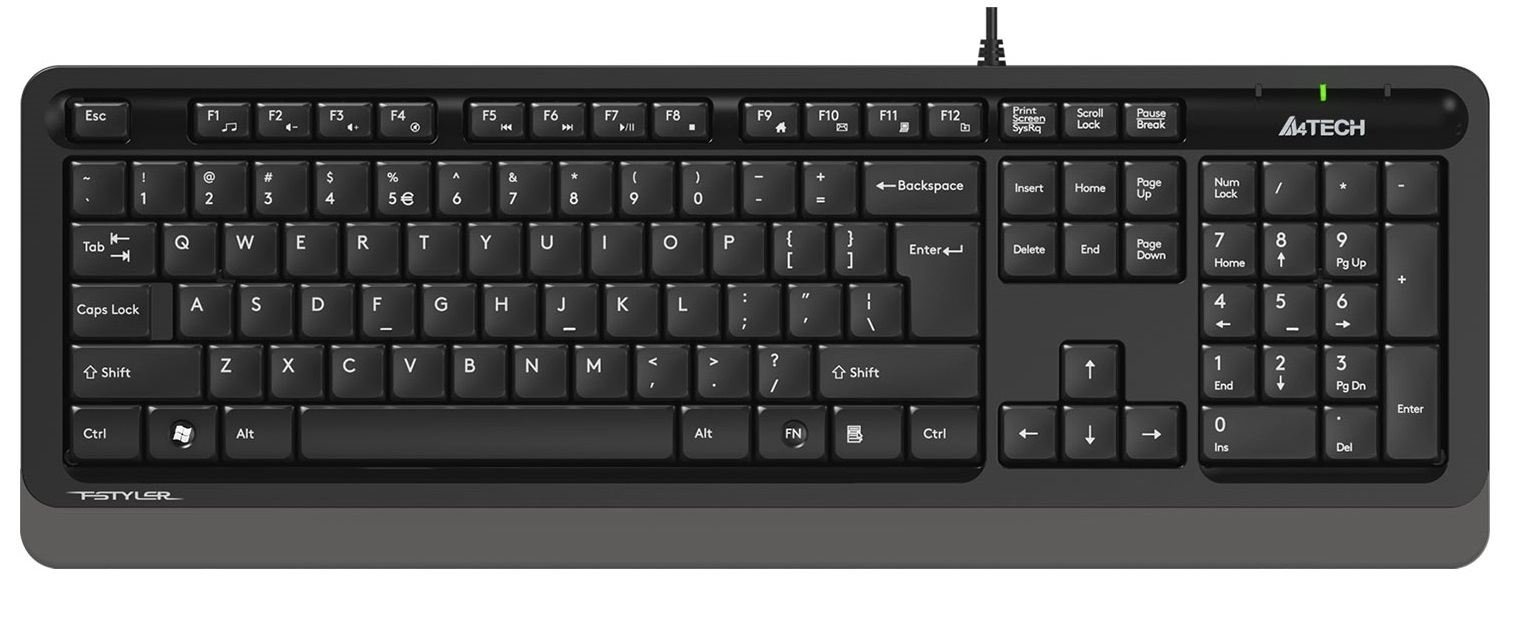 A4 TECH FK10-GRI FK10 Q TR Multimedya Klavye