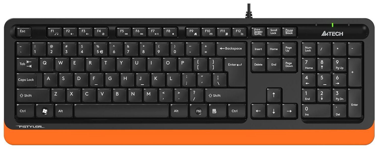 A4 TECH FK10-TURUNCU FK10 Q TR Multimedya Klavye