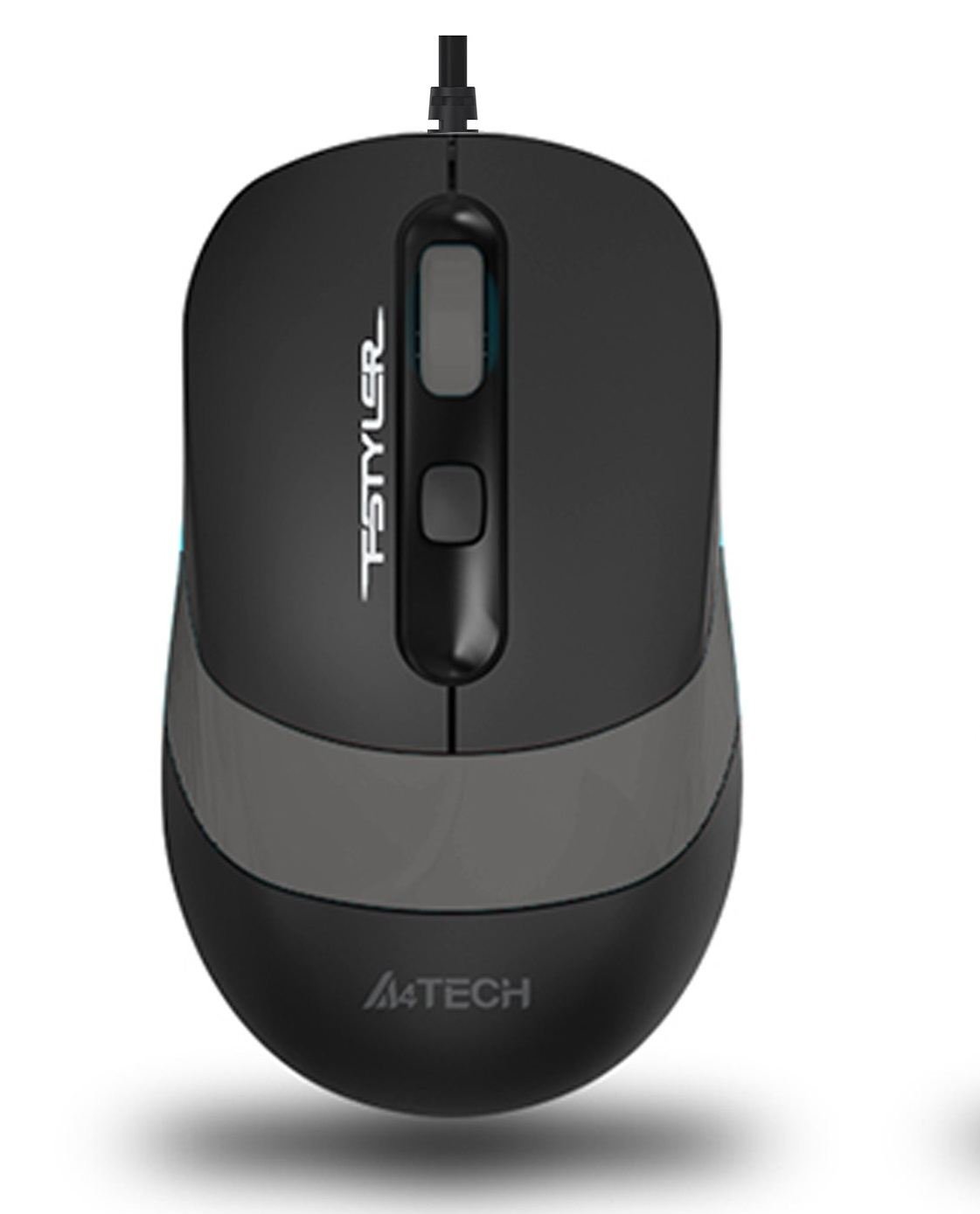 A4 TECH FM10-GRI FM10 Kablolu USB Optik 1600DPI Siyah Gri Mouse