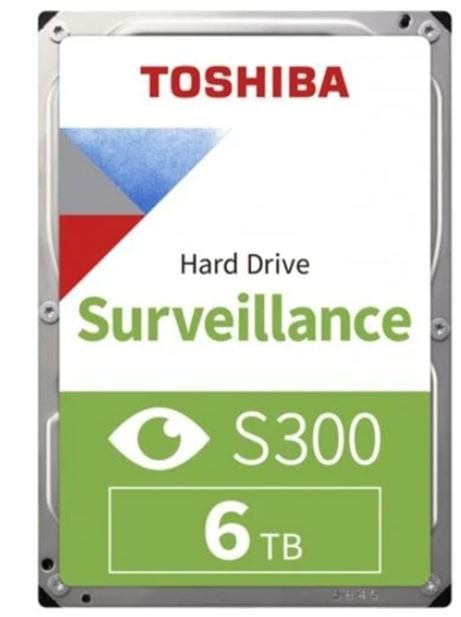 TOSHIBA HDWT860UZSVA 6TB S300 SATA 3.0 5400RPM 256MB 3.5'' Dahili Disk