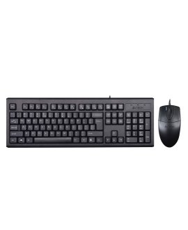 A4 TECH KM-72620D-USB Kablolu Q TR Multimedya Klavye Mouse Set
