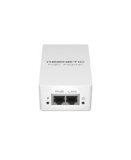 KEENETIC KN-4510-01-EU PoE+ Injector 1x1Gbit 1x1Gbit PoE+ Port IEEE 802.3af/at 30W