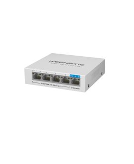 KEENETIC KN-4610-01-EU PoE+ Switch 5 1x1Gbit 4x1Gbit PoE+ Port IEEE 802.3af/at 60Watt