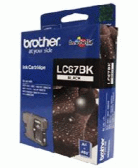 BROTHER LC67BK 450 Sayfa Siyah Kartus