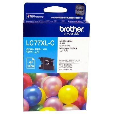BROTHER LC77XLC 2.400 Sayfa Mavı Kartus