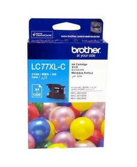 BROTHER LC77XLC 2.400 Sayfa Mavı Kartus