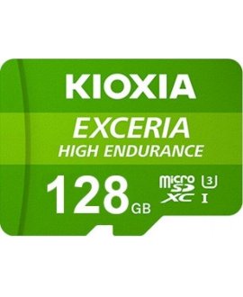 KIOXIA LMHE1G128GG2 128GB EXCERIA HIGH ENDURANCE microSD C10 U3 V30 A1 Hafıza kartı