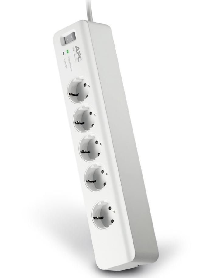 APC PM5-GR 5'li Akım Korumalı Priz 230V