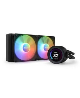 NZXT RL-KR24E-B1 Kraken Elite 240 Siyah RGB AIO LCD Display 240mm Sıvı Soğutucu