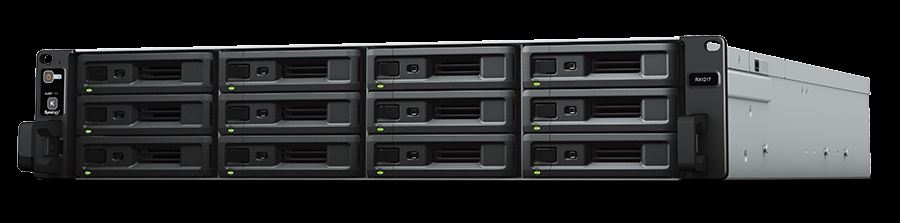 SYNOLOGY RX1217 12 YUVALI DISK GENISLETME UNITESI RACK