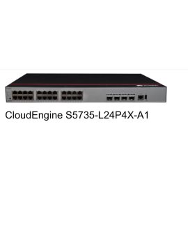 HUAWEI S5735-L24P4X-A1 24 10/100/1000BASE-T ports 4 10GE SFP+ ports PoE+ AC power