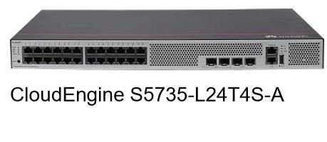 HUAWEI S5735-L24T4S-A S5735-L24T4S-A (24*10/100/1000BASE-T ports, 4*GE SFP ports, AC power)