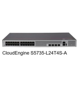 HUAWEI S5735-L24T4S-A S5735-L24T4S-A (24*10/100/1000BASE-T ports, 4*GE SFP ports, AC power)
