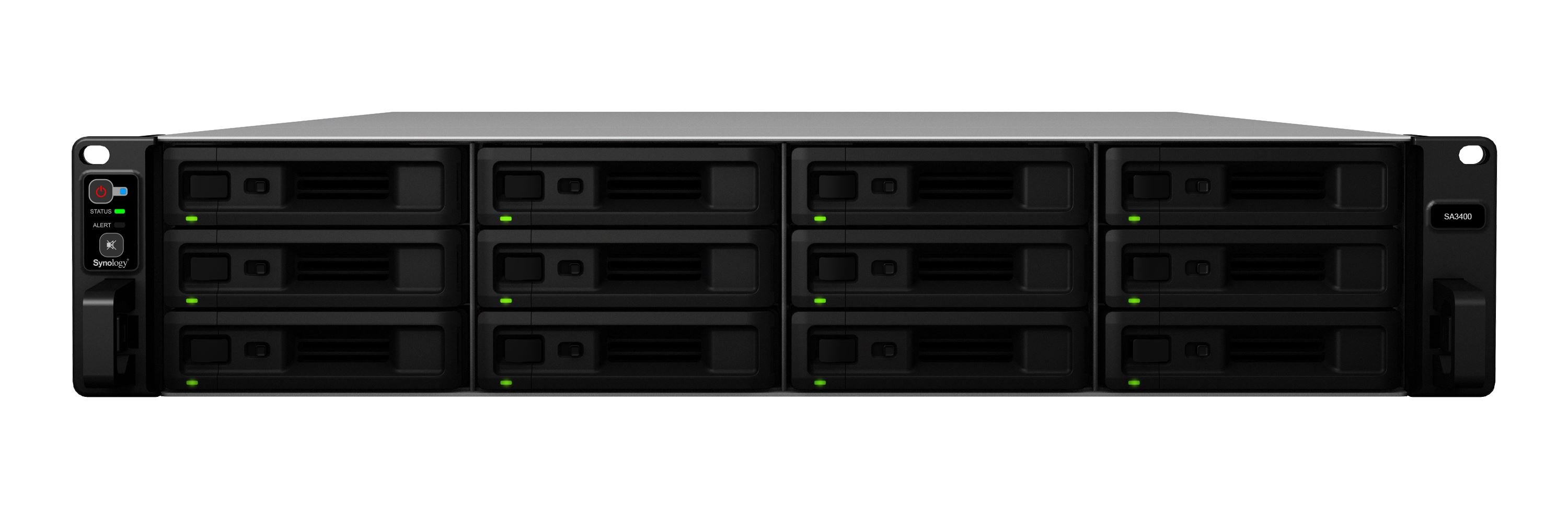 SYNOLOGY SA3400 RACK 12AD 2,5-3,5