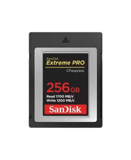 SANDISK SDCFE-256G-GN4NN 256GB Extreme Pro CFexpress 1700 MB/s