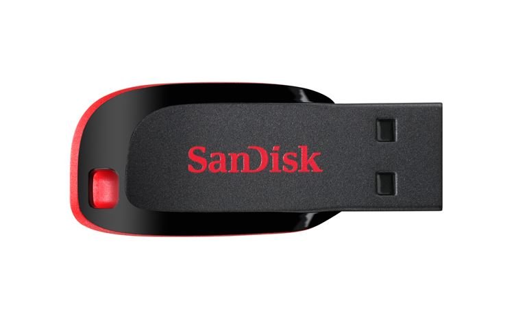 SANDISK SDCZ50-016G-B35 16GB Cruzer Blade 2.0 Siyah USB Bellek