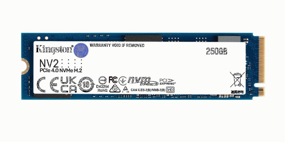 KINGSTON SNV2S-250G 250GB NV2 NVMe M.2 3000/1300