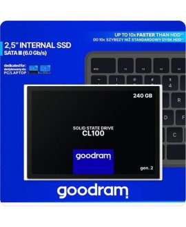 GOODRAM SSDPR-CL100-240-G3 SSD 240GB 2.5 SATA 6GB 520/400
