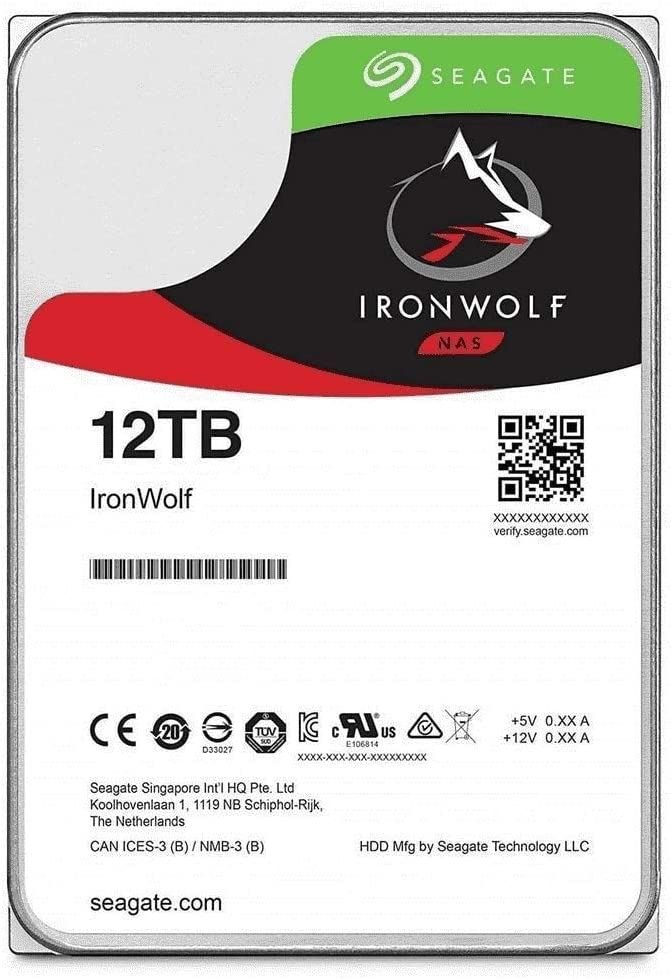 SEAGATE ST12000VN0008 12TB Sata 3.0 7200RPM 256MB 3.5'' Dahili NAS Diski