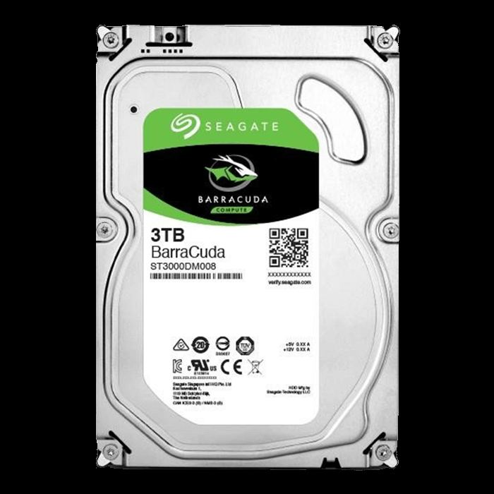 SEAGATE ST3000DM008 3TB Sata 3.0 7200RPM 64MB 3.5