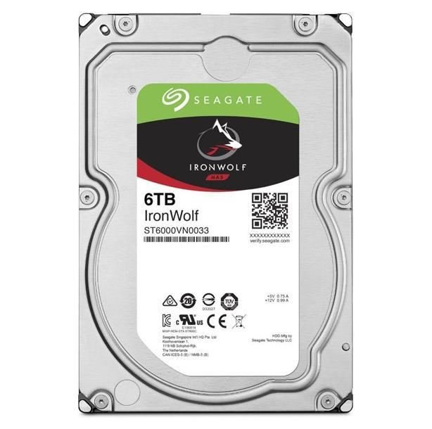 SEAGATE ST6000VN0033 6TB Sata 3.0 7200RPM 256MB 3.5'' Dahili Disk