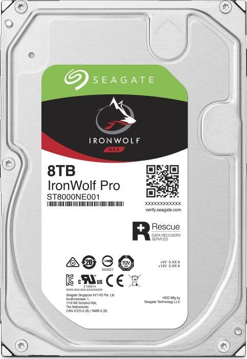 SEAGATE ST8000NE001 8TB Sata 3.0 7200RPM 256MB 3.5'' Dahili NAS Diski