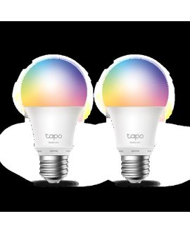 TP-LINK TAPO-L530E-2P Tapo Smart Wi-Fi Light Bulb Multicolour 2-Pack