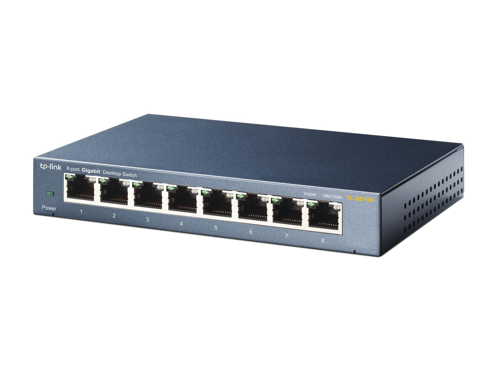 OMADA TL-SG108 10/100/1000Mbps 8xPort %72 Güç Tasarruflu Çelik Kasa Switch