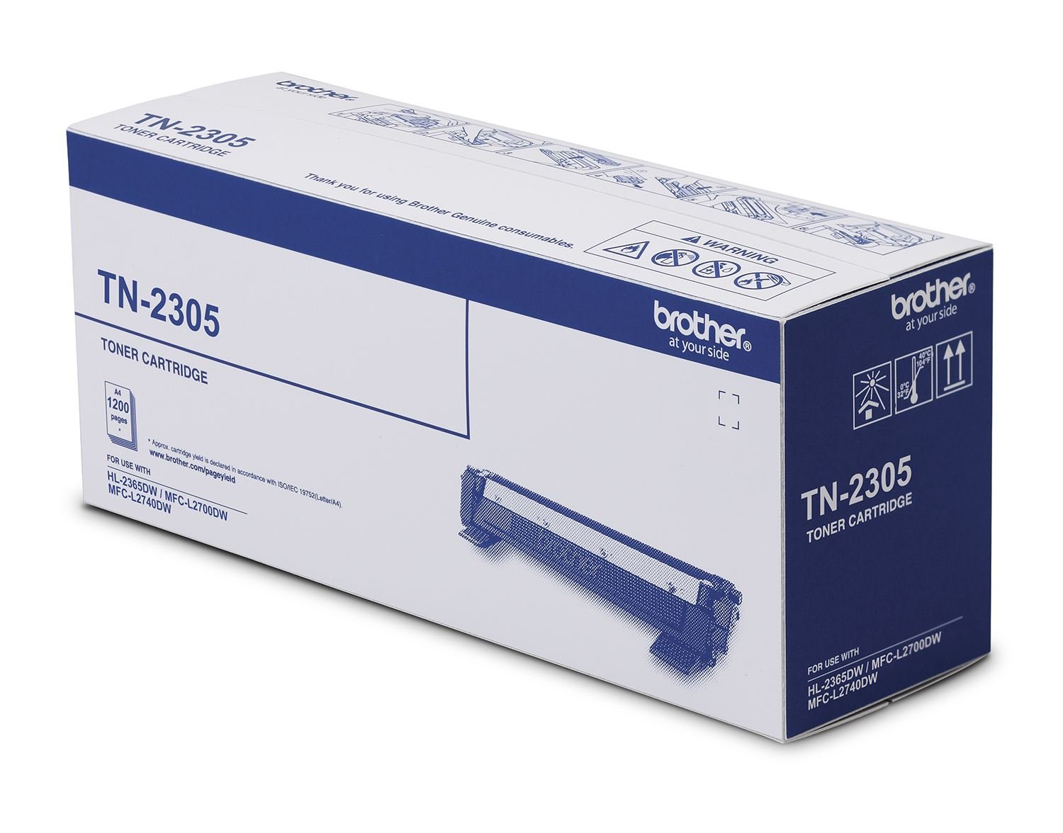 BROTHER TN-2305 1.200 Sayfa Siyah Toner