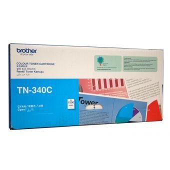BROTHER TN-340C 1500 Sayfa Mavi Toner