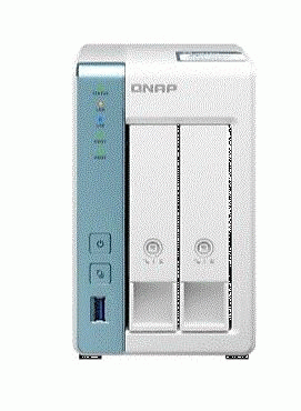 QNAP TS-231P3-2GB 2 Yuvalı NAS Depolama Ünitesi