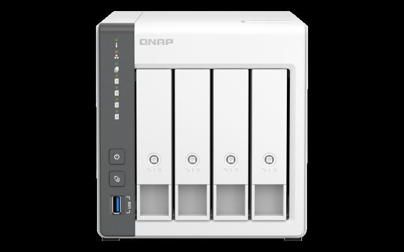 QNAP TS-433-4G 4 HDD Yuvalı 4GB Ram Tower NAS