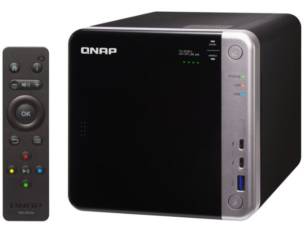 QNAP TS-453BT3-8G 4-BAY Thunderbolt 3 + 10GbE NAS