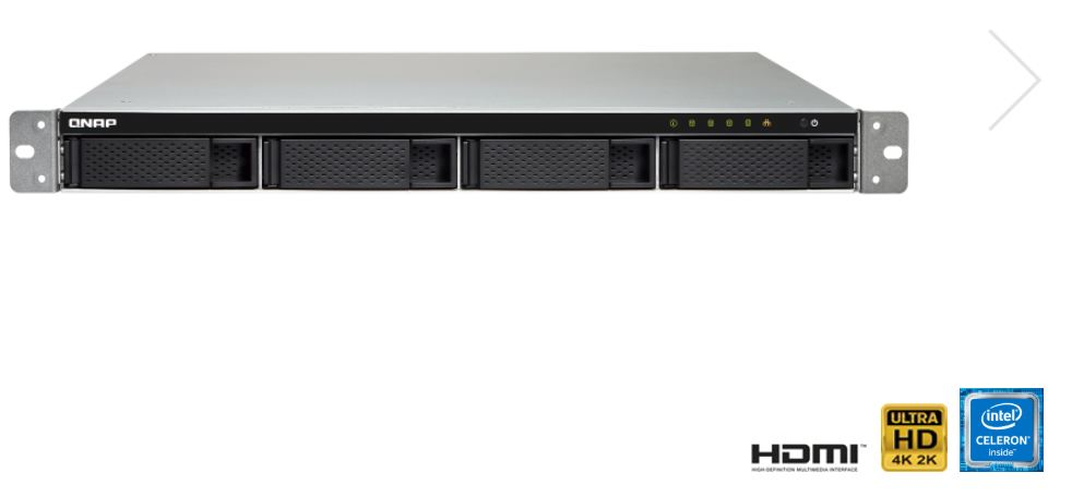 QNAP TS-453BU-RP-4G 4 Yuvalı NAS ÜNİTESİ