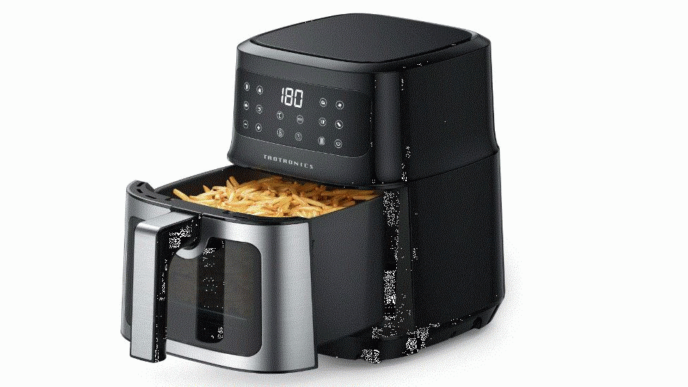 TAOTRONICS TT-AF011 5 Litre 8 İşlevli 1200W Dokunmatik Camlı Air Fryer