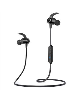 TAOTRONICS TT-BH076 Mıknatıslı Bluetooth Ter Geçirmez IPX6 Spor Kulaklık 20 Saat Müzik+Kılıf