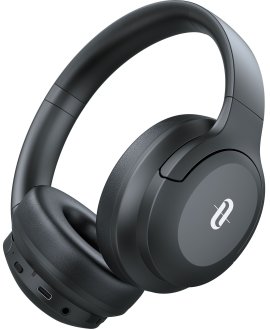 TAOTRONICS TT-BH1121 40 mm Sürücülü Kafaüstü Bluetooth Kulaklık 20 Saat Müzik BT 5.3 Siyah