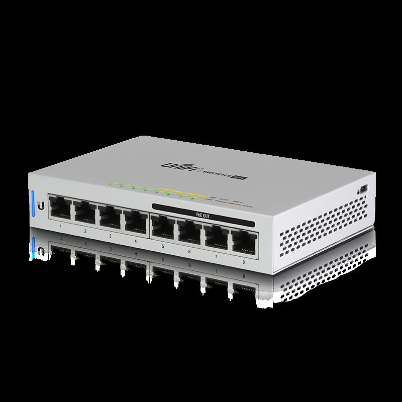 UBIQUITI US-8 8 PORT 10/100/1000 10/100/1000MBPS POE