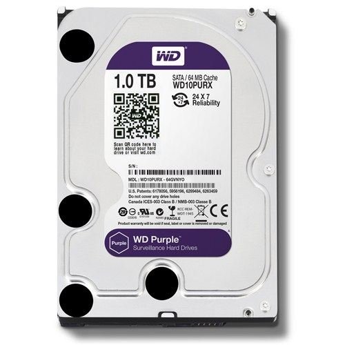 WD10PURX 1TB Sata 6.0 64MB 3.5