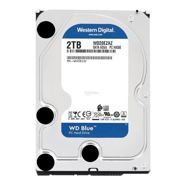 WD20EZAZ 2TB Blue Sata 3.0 5400RPM 256MB 3.5