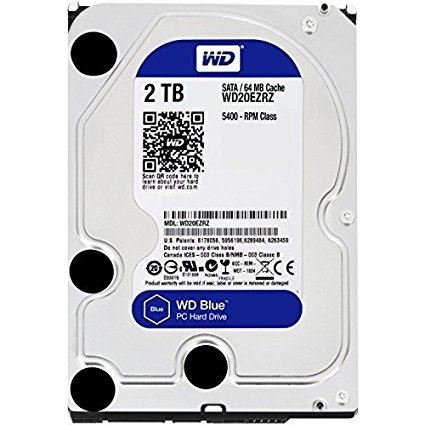 WD20EZRZ 2TB Blue Sata 3.0 5400RPM 64MB 3.5'' Dahili Disk