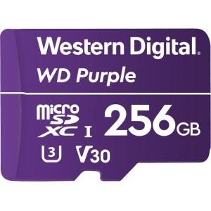 WDD256G1P0A 256GB Purple 60MB Class 10 UHS I Micro SD