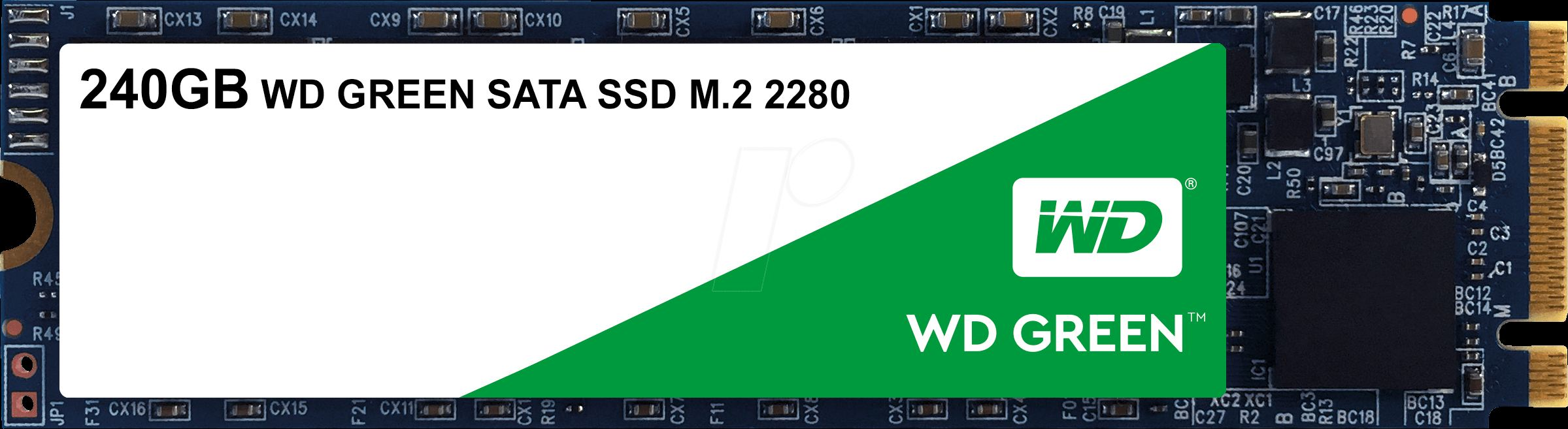 WDS240G2G0B 240GB Green M.2 Sata 3.0 545-465MB/s Flash SSD
