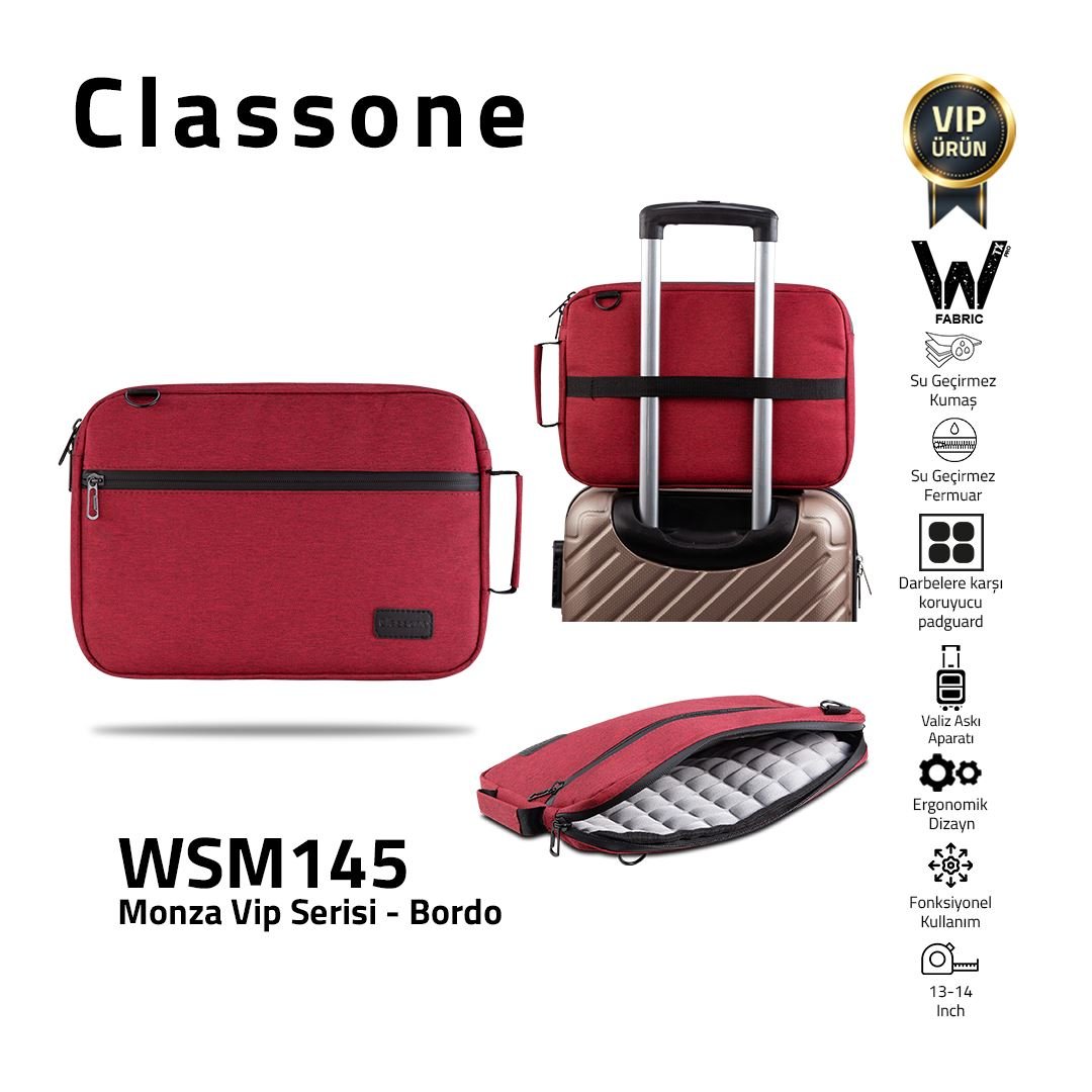 CLASSONE WSM145 Monza Serisi 13-14 inch Uyumlu Macbook