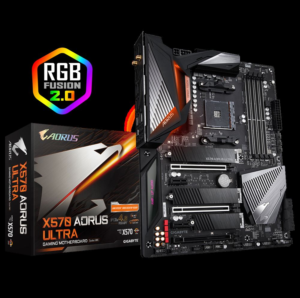 GIGABYTE X570-AORUS-ULTRA MAB AMD X570 AM4 DDR4 4400MHz AORUS ELITE ANAKART